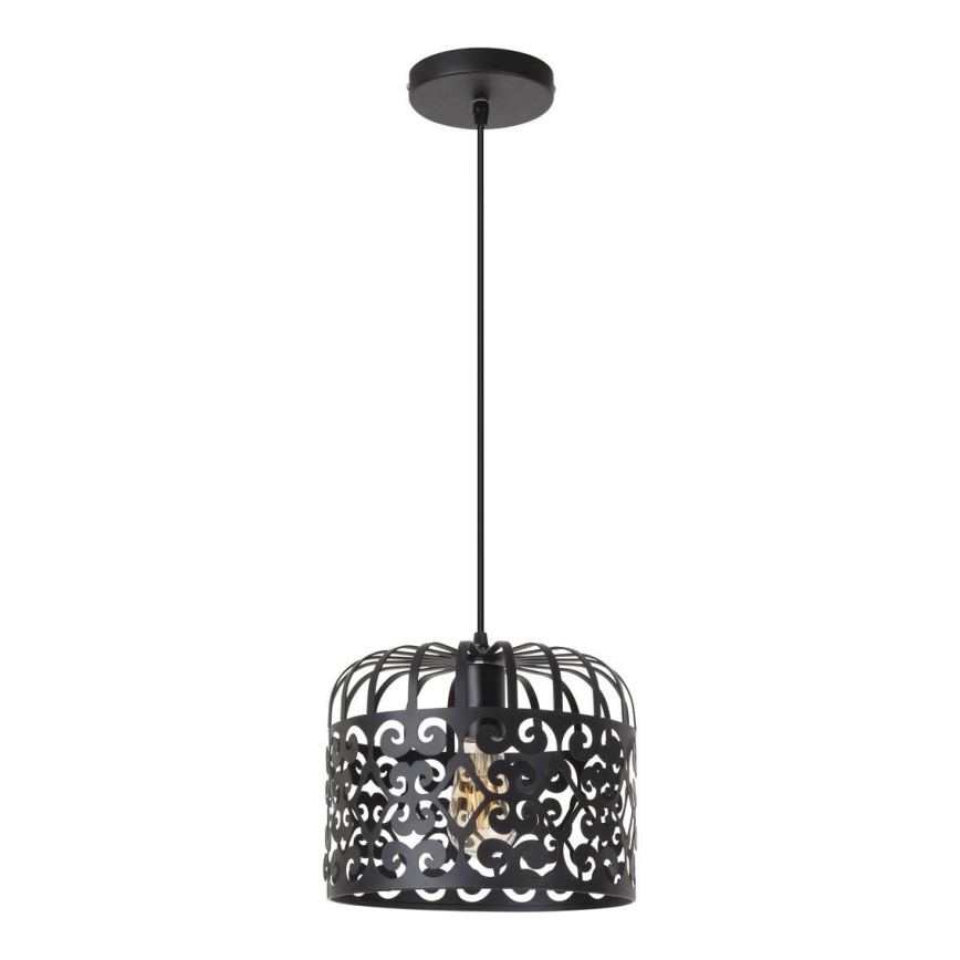 Rabalux - Chandelier 1xE27/60W/230V black
