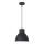 Rabalux - Chandelier 1xE27/60W/230V black