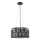 Rabalux - Chandelier 3xE27/60W/230V black