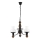 Rabalux - Chandelier on a chain 3xE27/60W/230V walnut
