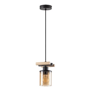 Rabalux - Chandelier on a pole 1xE27/25W/230V pine
