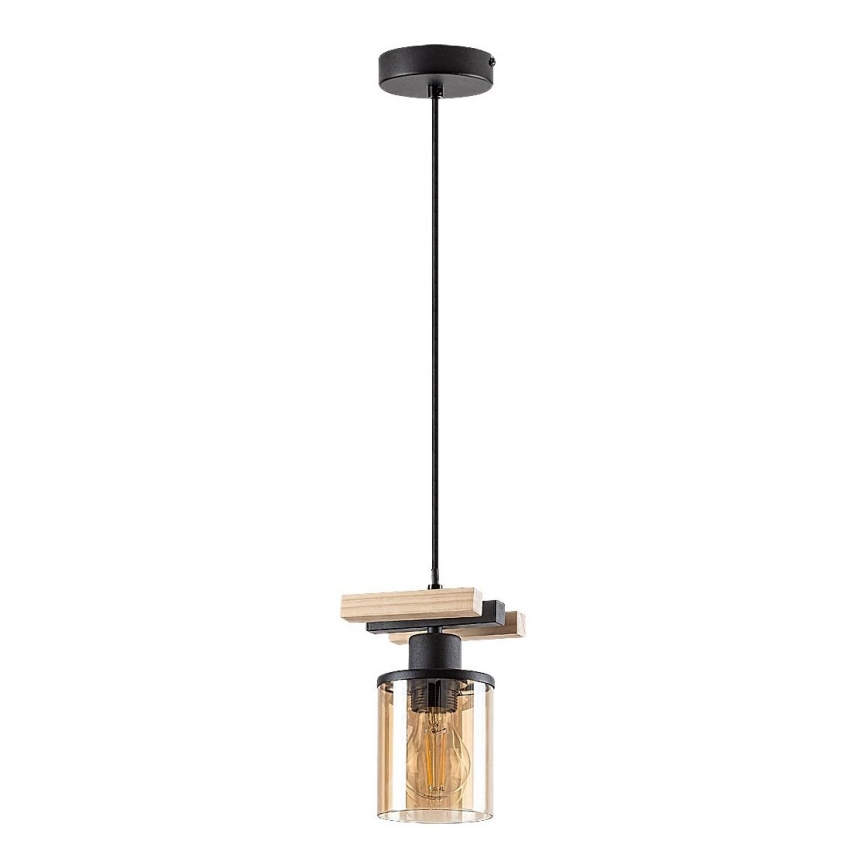 Rabalux - Chandelier on a pole 1xE27/25W/230V pine