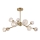 Rabalux - Chandelier on a pole 9xG9/5W/230V