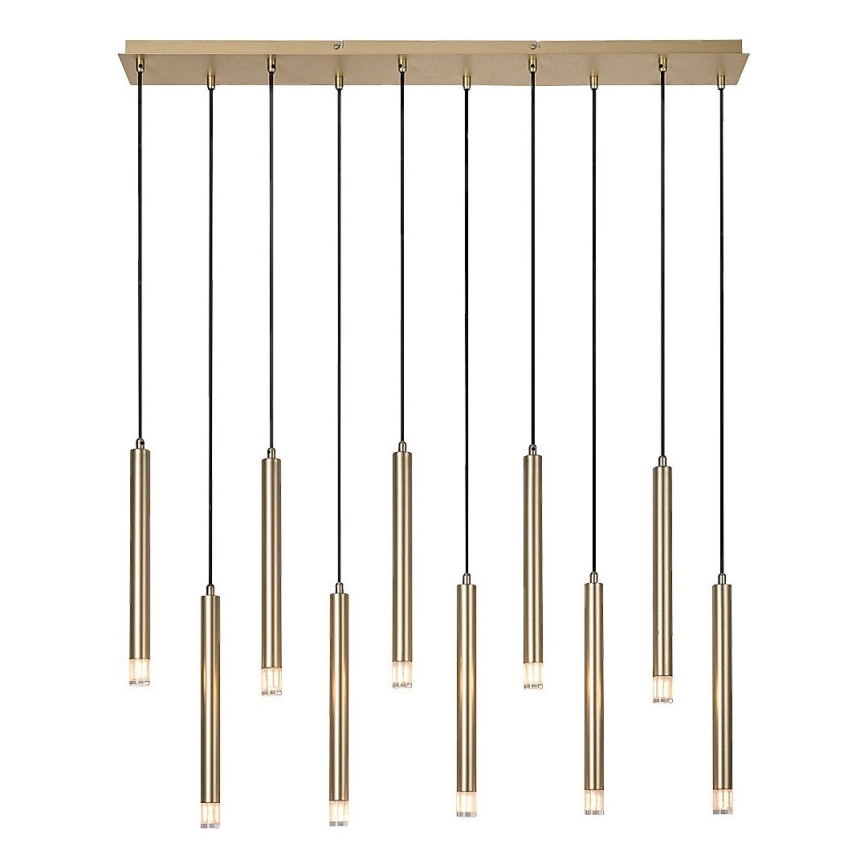 Rabalux - Chandelier on a string 10xG9/5W/230V gold