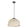 Rabalux - Chandelier on a string 1xE27/25W/230V rattan
