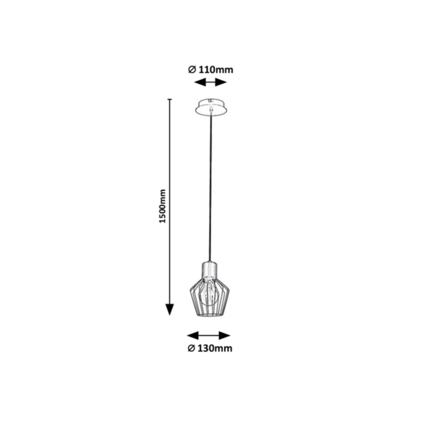 Rabalux - Chandelier on a string 1xE27/40W/230V