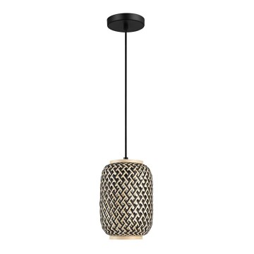 Rabalux - Chandelier on a string 1xE27/40W/230V rattan