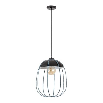 Rabalux - Chandelier on a string 1xE27/60W/230V black/blue