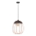 Rabalux - Chandelier on a string 1xE27/60W/230V black/orange