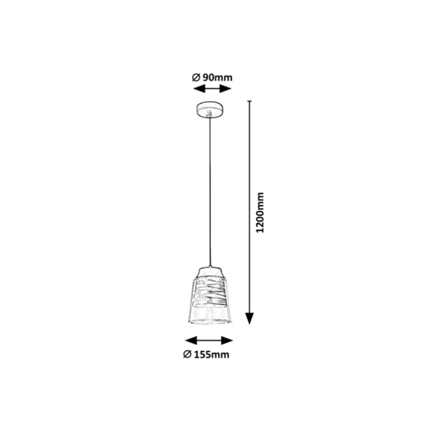 Rabalux - Chandelier on a string 1xE27/60W/230V