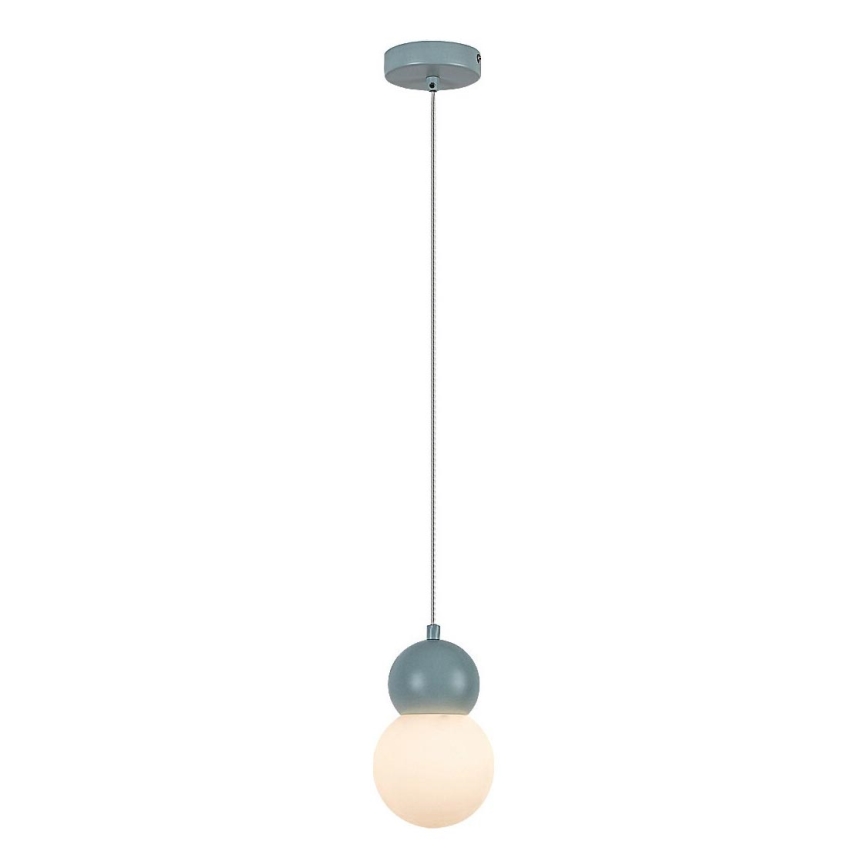 Rabalux - Chandelier on a string 1xG9/38W/230V blue