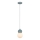 Rabalux - Chandelier on a string 1xG9/38W/230V blue