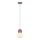 Rabalux - Chandelier on a string 1xG9/38W/230V pink