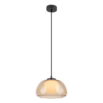 Rabalux - Chandelier on a string 1xG9/5W/230V brown/smoky