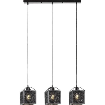 Rabalux - Chandelier on a string 3xE27/40W/230V black