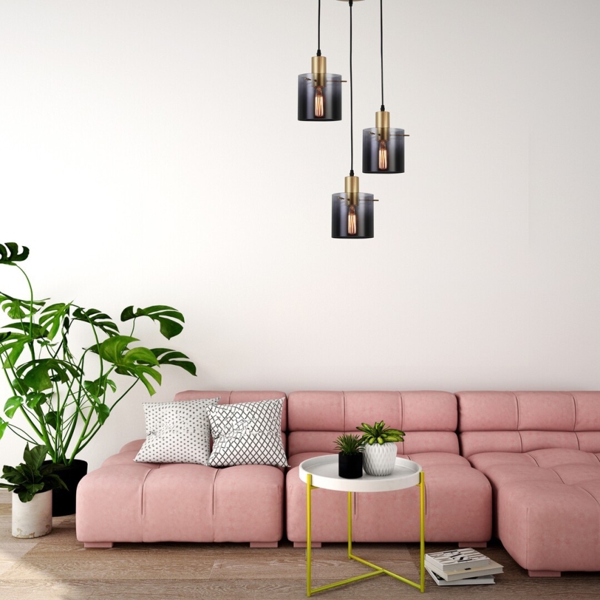 Rabalux - Chandelier on a string 3xE27/40W/230V