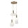 Rabalux - Chandelier on a string 3xE27/60W/230V