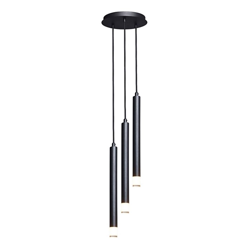 Rabalux - Chandelier on a string 3xG9/5W/230V black