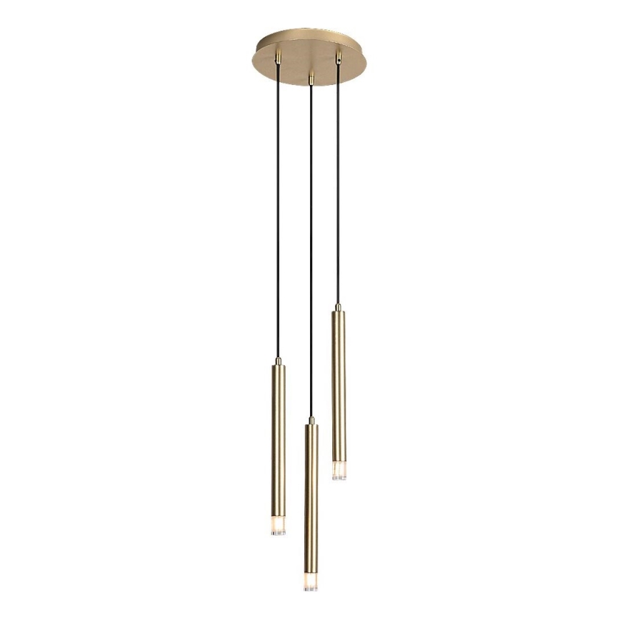 Rabalux - Chandelier on a string 3xG9/5W/230V gold