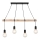 Rabalux - Chandelier on a string 4xE27/40W/230V eucalyptus