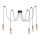 Rabalux - Chandelier on a string 5xE27/60W/230V spider beech
