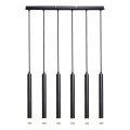 Rabalux - Chandelier on a string 6xG9/5W/230V black