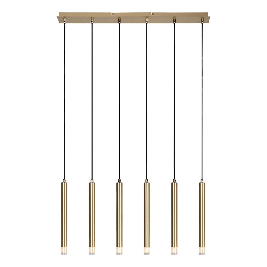 Rabalux - Chandelier on a string 6xG9/5W/230V gold