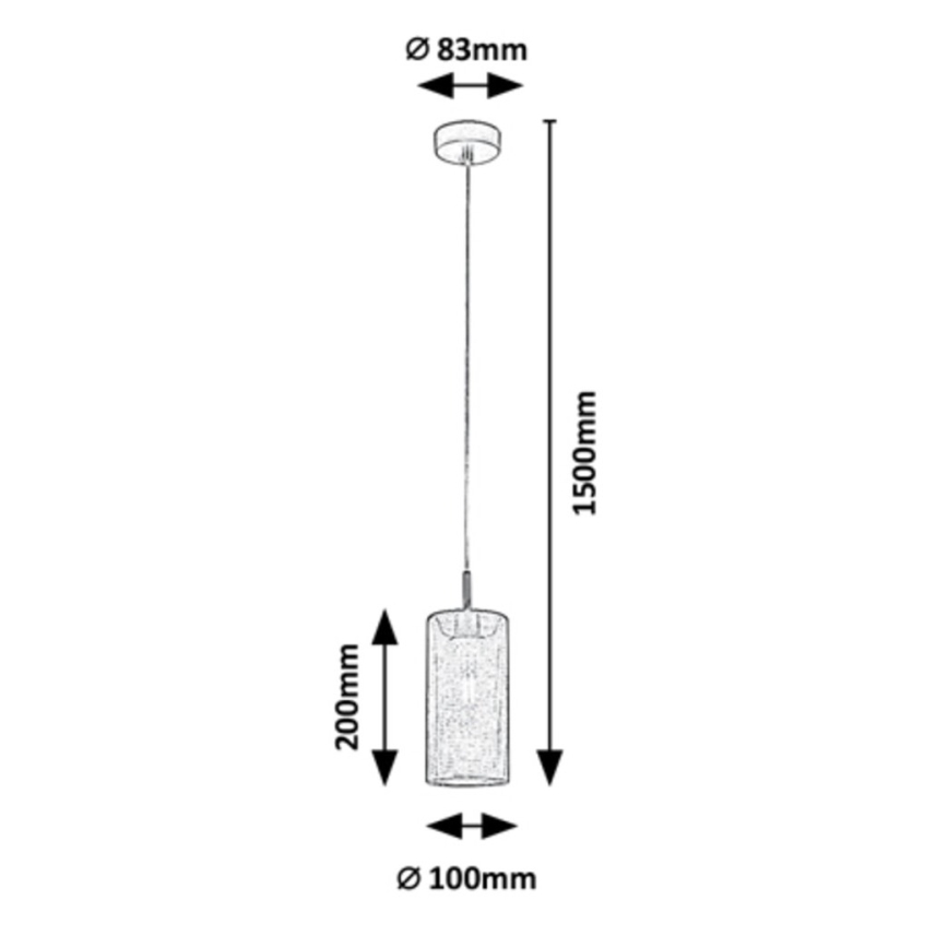 Rabalux - Chandelier on a string E14/25W/230V