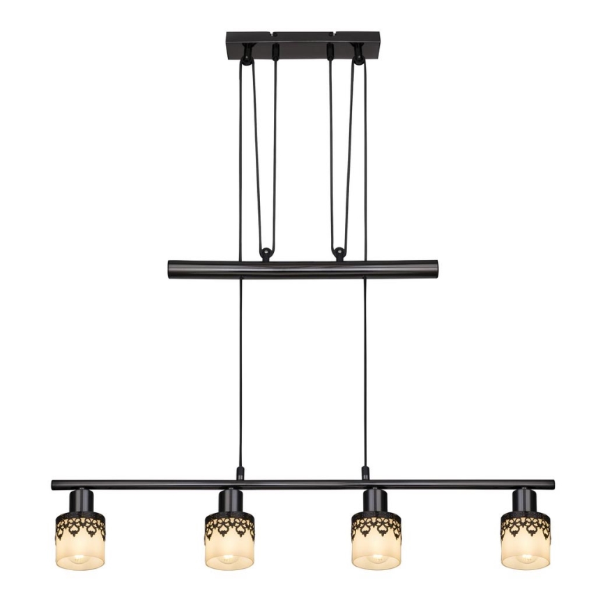 Rabalux - Chandelier on a string LACEY 4xE14/40W/230V