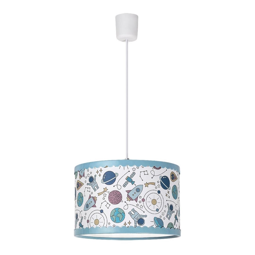 Rabalux - Children's chandelier on a string 1xE27/40W/230V blue
