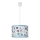 Rabalux - Children's chandelier on a string 1xE27/40W/230V blue