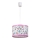 Rabalux - Children's chandelier on a string 1xE27/40W/230V pink