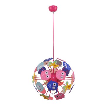 Rabalux - Children's chandelier on a string BIRDY 3xE14/40W/230V