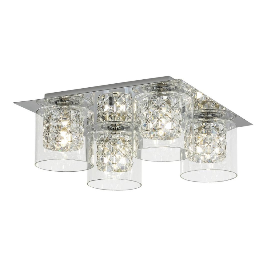 Rabalux - Crystal ceiling light 4xG9/40W/230V