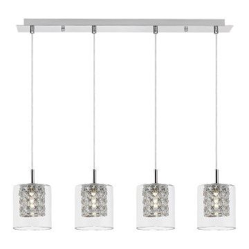 Rabalux - Crystal chandelier on a string 4xG9/40W/230V
