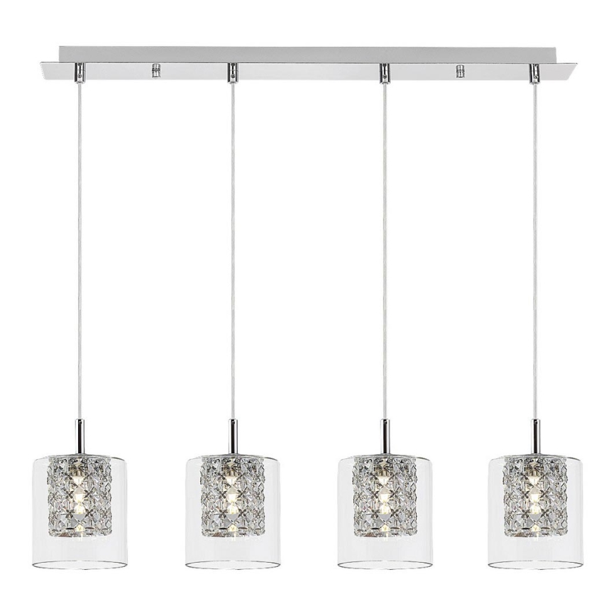 Rabalux - Crystal chandelier on a string 4xG9/40W/230V