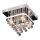 Rabalux - Crystal surface-mounted chandelier LED/23W/230V + 4xE14/40W