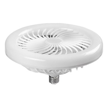 Rabalux - Dimmable LED bulb with fan SMD E27/16W/230V 3000-6500K + remote control