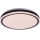 Rabalux - Dimmable LED Ceiling Light LED/20W/230V 3000–6500K Ø 38.5 cm Black + Remote Control