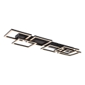 Rabalux - Dimmable LED ceiling light LED/40W/230V 3000-6500K 33x100 cm black + remote control