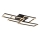 Rabalux - Dimmable LED ceiling light LED/40W/230V 3000-6500K 35x70 cm + remote control