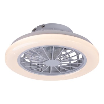 Rabalux - Dimmable LED Ceiling Light with Fan LED/24W/230V 3000-6500K + Remote Control