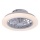 Rabalux - Dimmable LED Ceiling Light with Fan LED/24W/230V 3000-6500K + Remote Control