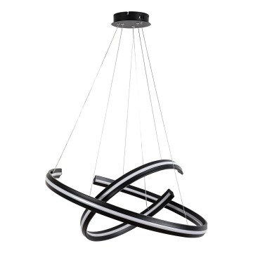 Rabalux - Dimmable LED pendant light on cable LED/80W/230V 3000-6500K black + remote control