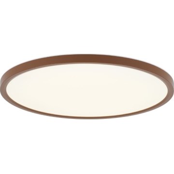 Rabalux - LED Bathroom Ceiling Light, 24W, 230V, Tunable White 3000/4000/6000K, Ø 40 cm, IP44, Brown