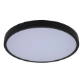 Rabalux - LED Bathroom ceiling light LED/12W/230V 3000/4000/6000K IP44 d. 25,5 cm black