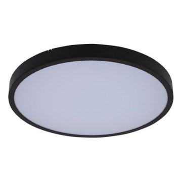 Rabalux - LED Bathroom ceiling light LED/12W/230V 3000/4000/6000K IP44 d. 25,5 cm black
