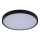 Rabalux - LED Bathroom ceiling light LED/12W/230V 3000/4000/6000K IP44 d. 25,5 cm black