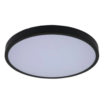 Rabalux - LED Bathroom ceiling light LED/18W/230V 3000/4000/6000K IP44 d. 30,5 cm black