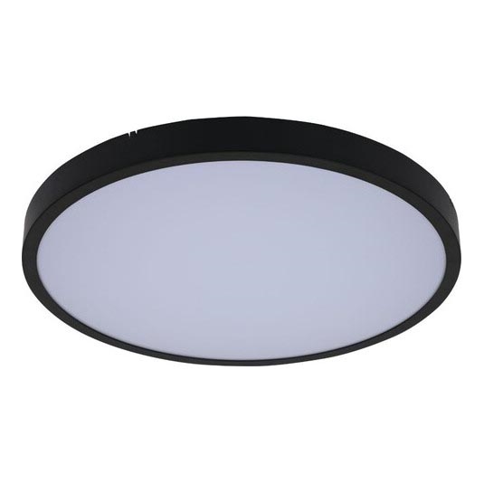 Rabalux - LED Bathroom ceiling light LED/18W/230V 3000/4000/6000K IP44 d. 30,5 cm black